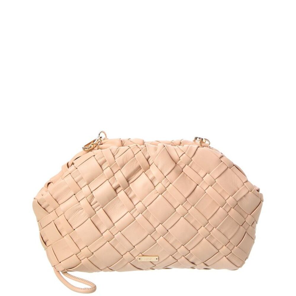 Rafé Aya Leather Clutch, Pink
